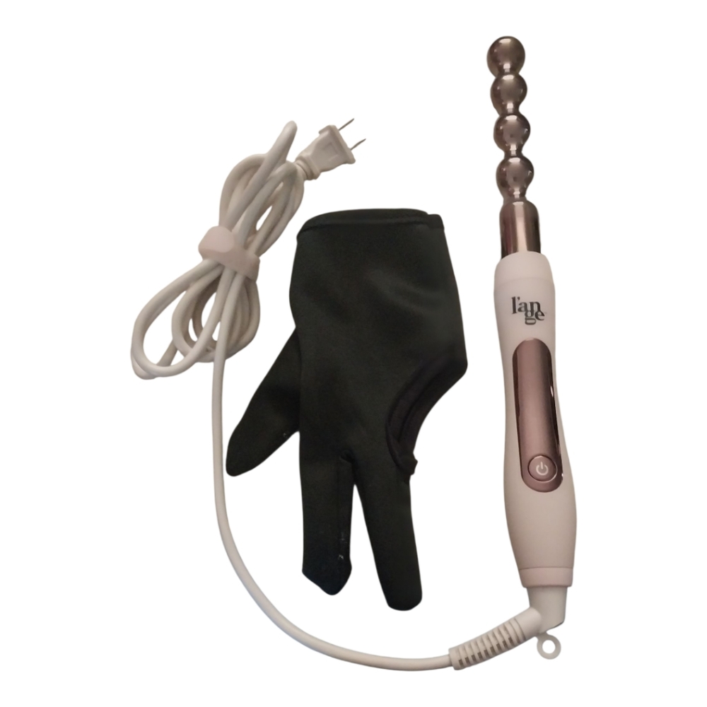 L'ange Titanium Spiral Bubble Wand Hair Curler